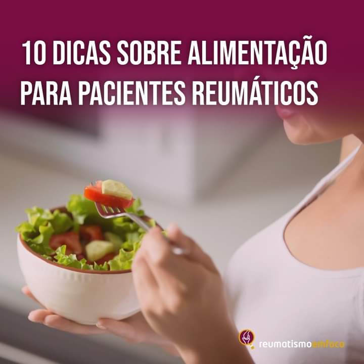 10 dicas de alimentação para reumáticos